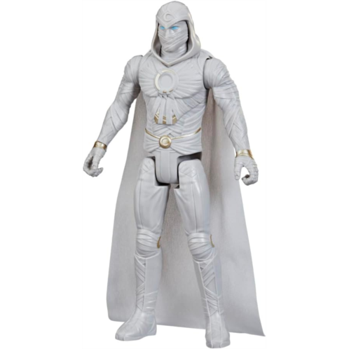 Avengers Marvel Studios Titan Hero Series Moon Knight Toy, 12-Inch-Scale Action Figure, Toys for Kids Ages 4 and Up