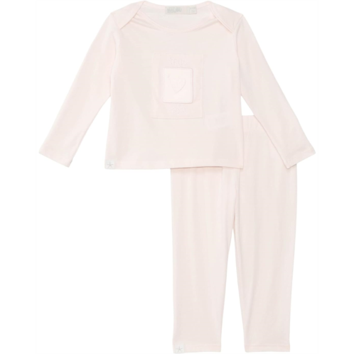 Barefoot Dreams Kids Malibu Collection Heritage Organic Cotton Baby Set(Infant)