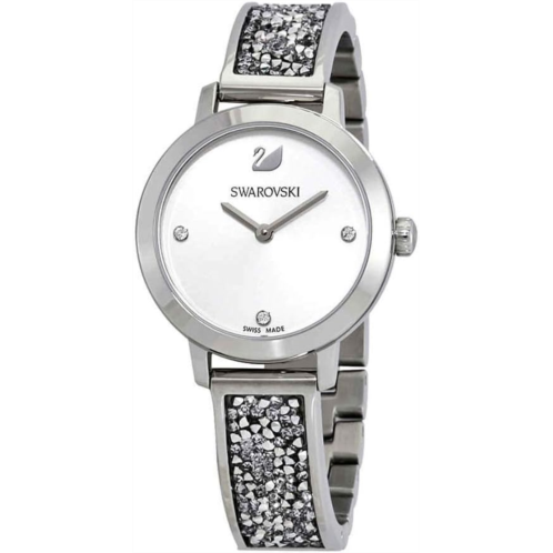 Swarovski Cosmic Rock Crystal White Dial Ladies Watch 5376080