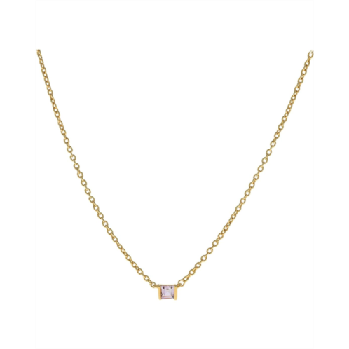 Madewell Delicate Collection Birthstone Necklace