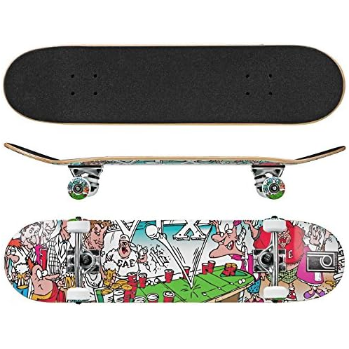 Roller Derby Street Series Complete Skateboard, Beginner, Teen, Adult, 31X7