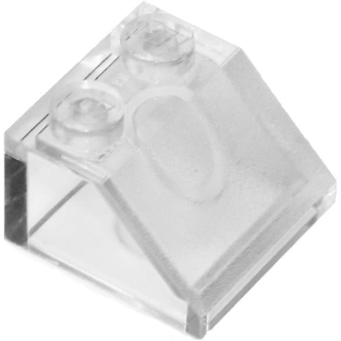 LEGO Parts and Pieces: Transparent Clear 2x2 45 Slope x50
