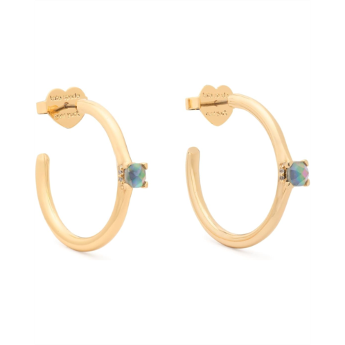 Kate Spade New York Hint Of Shimmer Hoops