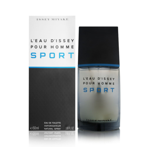 Issey Miyake Leau Dissey Pour Homme Sport Eau de Toilette Spray for Men, 1.6 Ounce