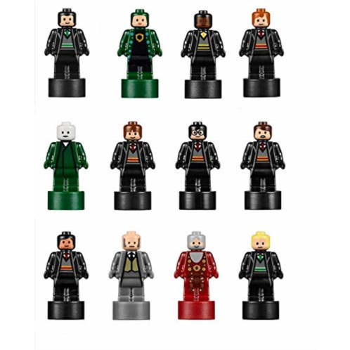 LEGO Harry Potter: Set of 12 Microfigs from Hogwarts Castle (Extremely Small - Less Than 1 inch Tall)