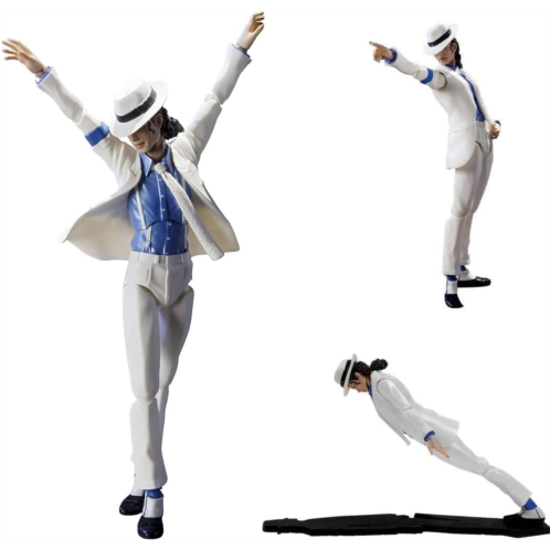 QUUUY Michael Jackson MJ Smooth Criminal Moonwalk Box Action Figure Set