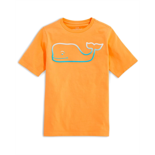 Vineyard Vines Kids Boys Puff Whale Short Sleeves Tee (Little Kid)