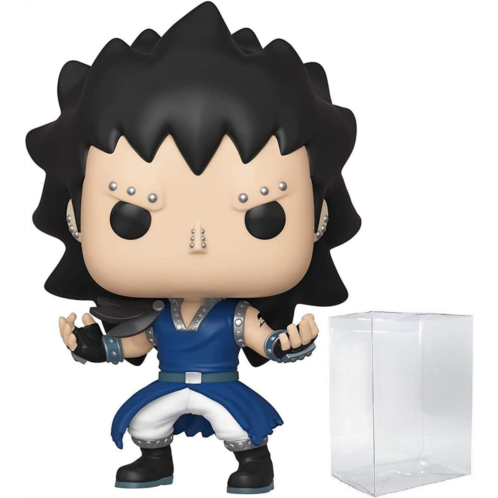 Fairy Tail - Gajeel Funko Pop! Vinyl Figure (Bundled with Compatible Pop Box Protector Case), Multicolored, 3.75 inches