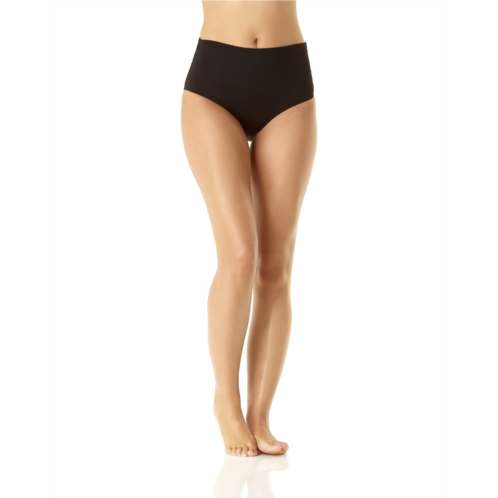 Womens Anne Cole High-Waist Shirred Bottoms