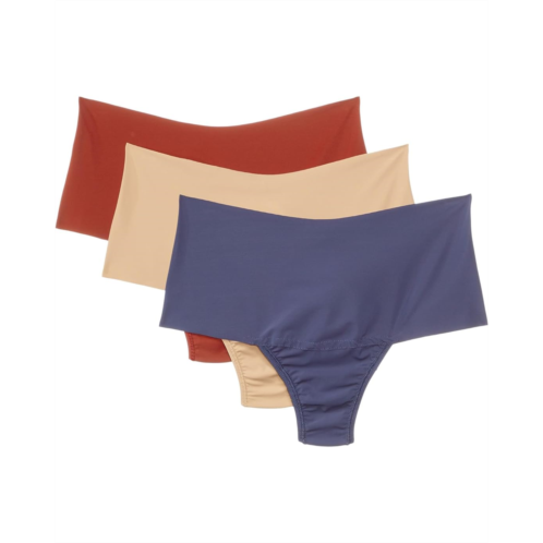 Womens Hanky Panky Hanky Panky Breathe High Rise Thong 3 Pack