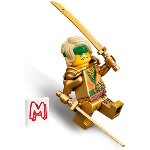 LEGO NINJAGO Legacy Minifigure - Lloyd (Golden Ninja) with Dual Swords 71735
