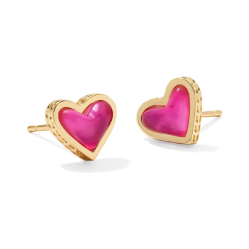 Kendra Scott Framed Ari Heart Stud Earrings