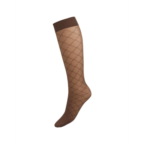 Wolford Sheer Pattern Knee-Highs