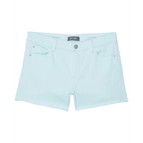 DL1961 Kids Lucy Cutoffs Shorts in Mint Chip (Big Kids)