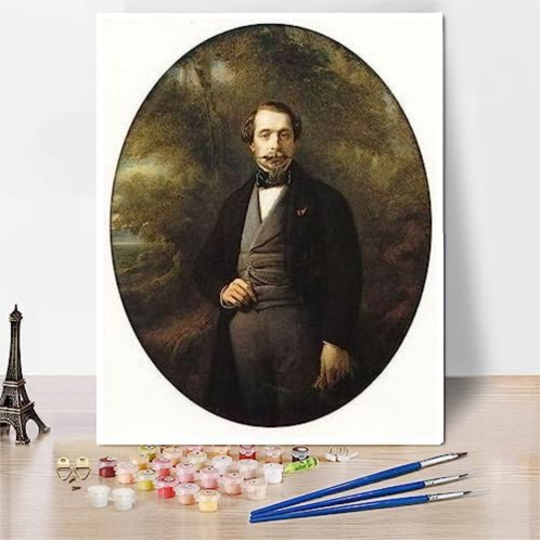 Hhydzq DIY Painting Kits for Adults?Emperor Napoleon Iii Painting by Franz Xaver Winterhalter Arts Craft for Home Wall Decor