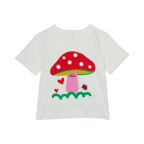 Stella McCartney Kids Tee with Smiley Mushroom Print (Toddler/Little Kids/Big Kids)