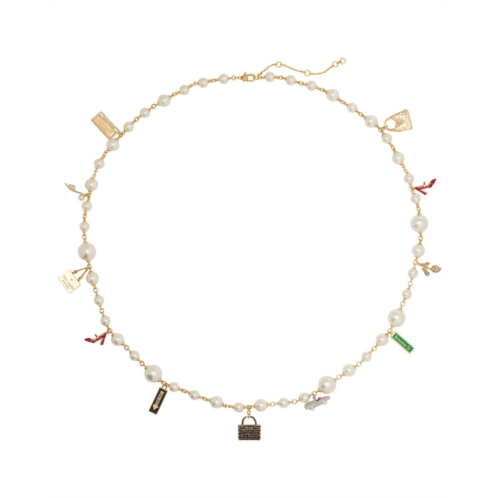 Kate Spade New York New York Minute Statement Charm Necklace