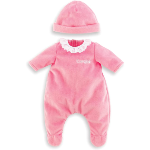 Corolle 14” Baby Doll Outfit - Pink Pajamas - Mon Grand Poupon Outfits and Accessories fit 14 Dolls, for Kids Ages 2 Years and up