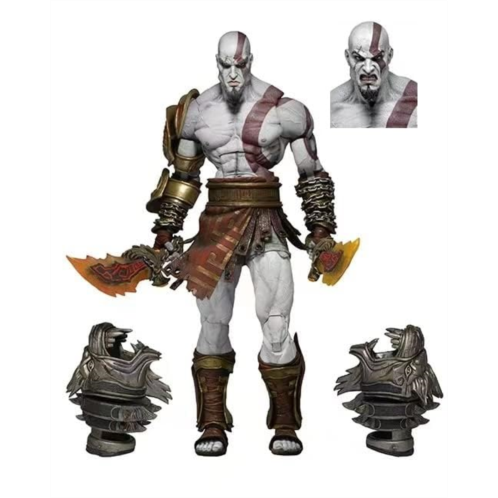 RKJOO God-of War 3 Ultimate Kratos Action Figure Soul of Sparta 7.87 20CM Anime Figure