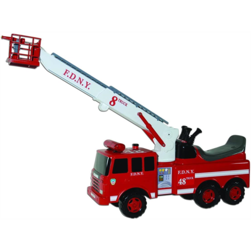 SKYTEAM Action Fire Engine Ride-On, Large