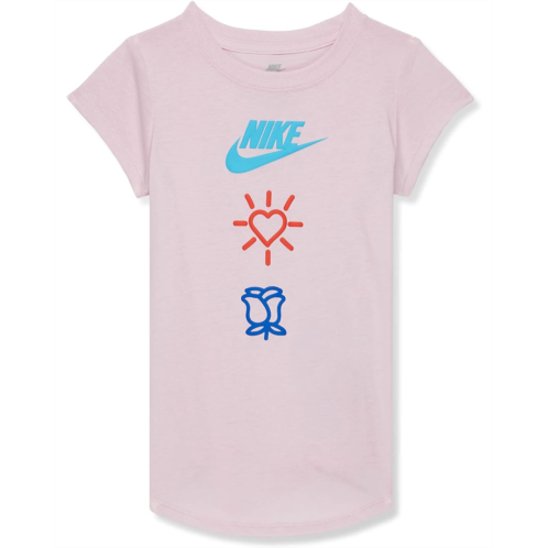 Nike Kids Love Icon Stack Tee (Little Kids)