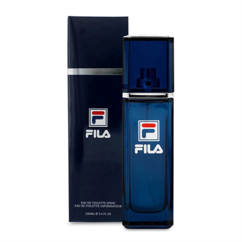 FILA Eau de Toilette for Men - Cool, Clean, Refreshing - A Classic Cologne For Men - Extra Strength, Long Lasting Scent Payoff - Trendy, Rectangular, Streamlined, Portable Bottle D