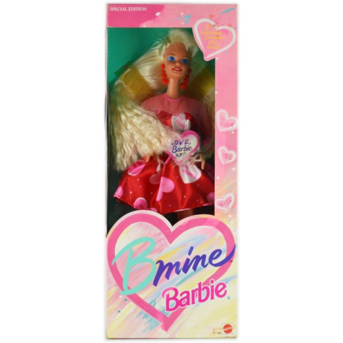 BMINE Valentine Barbie Doll 1993 11182