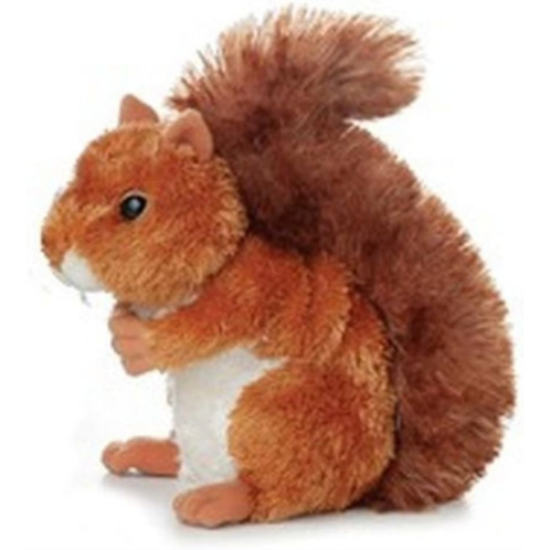 Aurora Adorable Mini Flopsie Nutsie Stuffed Animal - Playful Ease - Timeless Companions - Red 8 Inches