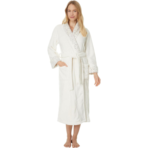 Womens N by Natori Plush Lynx Robe