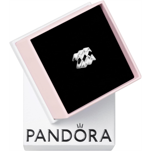 Pandora Sparkling Aquarius Zodiac Charm - Compatible Moments Bracelets - Jewelry for Women - Gift for Women in Your Life - Made with Sterling Silver & Cubic Zirconia