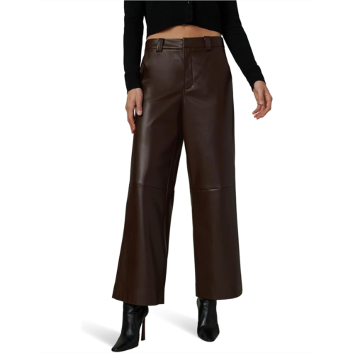 Joe s Jeans The Mia Vegan Leather Crop Trouser