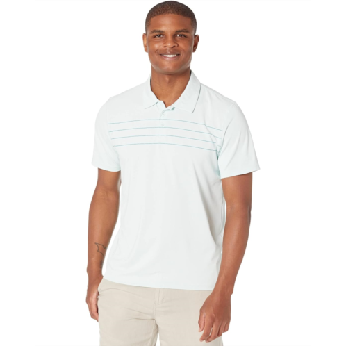 Mens The Normal Brand Fore Stripe Performance Polo
