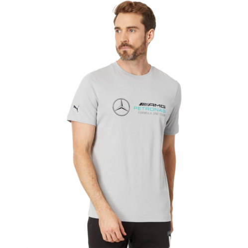 Mens PUMA Mercedes AMG Petronas Essentials Logo Tee