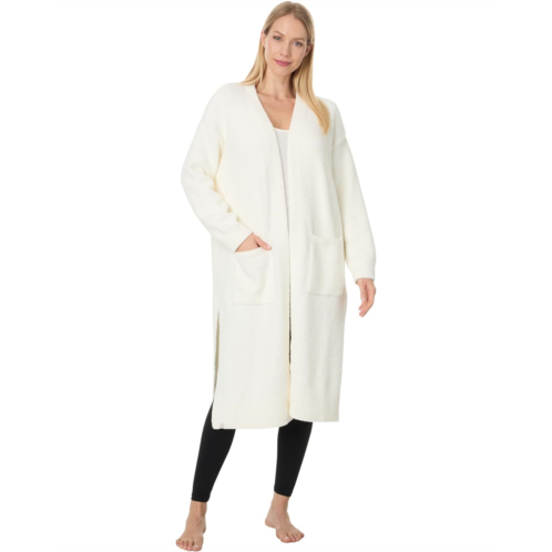 Womens Barefoot Dreams CozyChic Luxe High Slit Cardigan