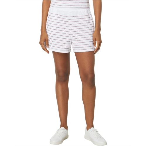Womens Mod-o-doc Stripe Printed Slub Jersey Shorts