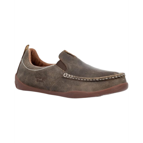 Mens Georgia Boot Cedar Falls Moc Slip-On