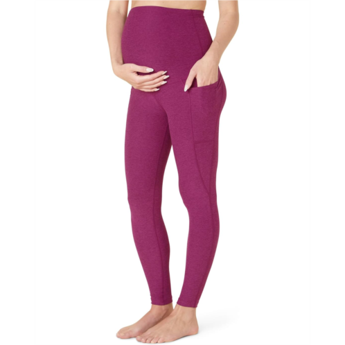 Beyond Yoga Maternity Spacedye Out of Pocket High-Waisted Midi Leggings