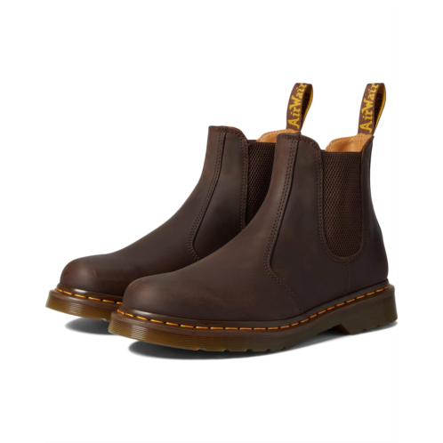 Dr. Martens Dr Martens 2976 Yellow Stitch Smooth Leather Chelsea Boots