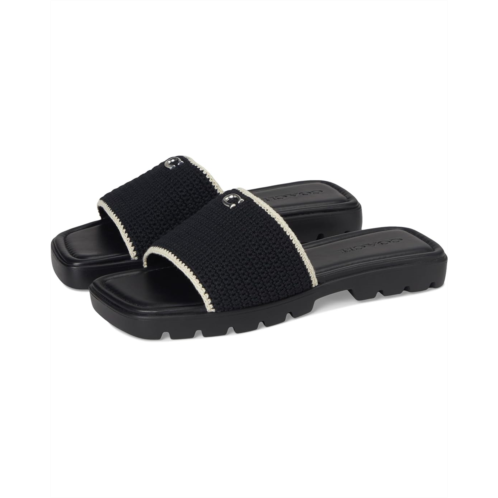 Womens COACH Florence Crochet Sandals