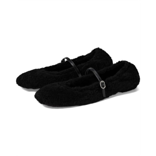 Womens Stuart Weitzman Lennox Shearling Flat