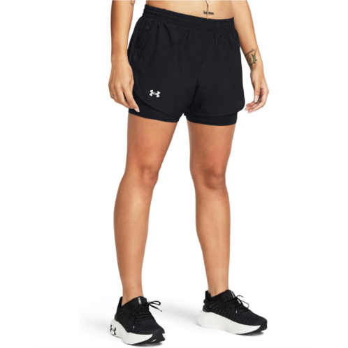 Womens Under Armour Fly By 2-in-1 Shorts