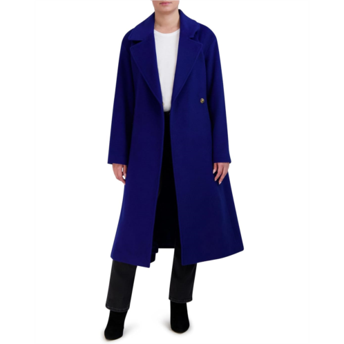 Cole Haan Luxe Wool Belted Oversized Coat