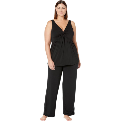 Kickee Pants Twist Tank & Pajama Pants Set