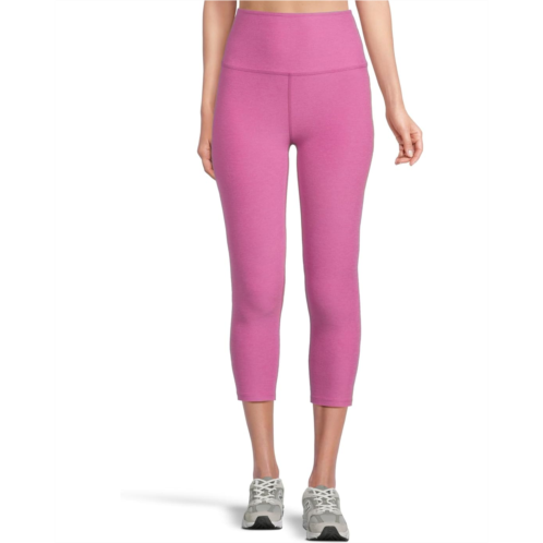 Womens Beyond Yoga Spacedye Walk And Talk High-Waisted Capri Leggings