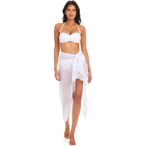 Bleu Rod Beattie Gypset Long Ruffle Sarong