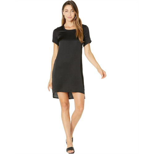 Chaser Silky Basics Short Sleeve High-Low T-Shirt Dress