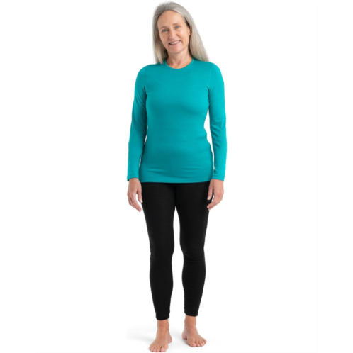 Womens Icebreaker 200 Oasis Merino Baselayer Long Sleeve Crewe