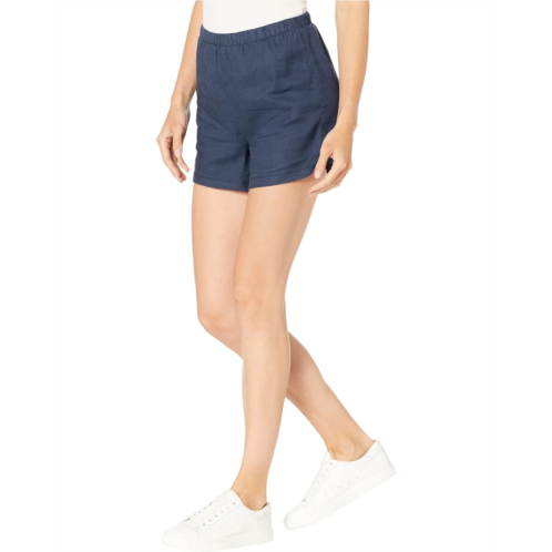 NYDJ Pull-On Shorts in Stretch Linen Twill