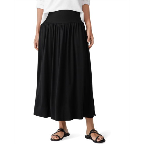 Eileen Fisher Full Length Gathered Skirt