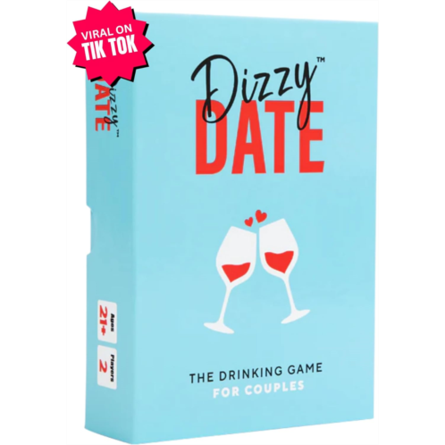 Beer Pressure Dizzy Date - The Card Game For Date Nights and Parties. Perfect Couples Gift!